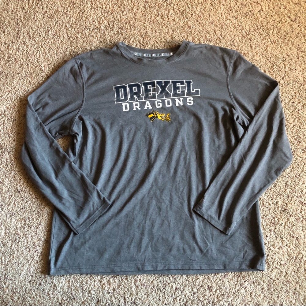 Women's Champion Long Sleeve Graphic Tee Shirt